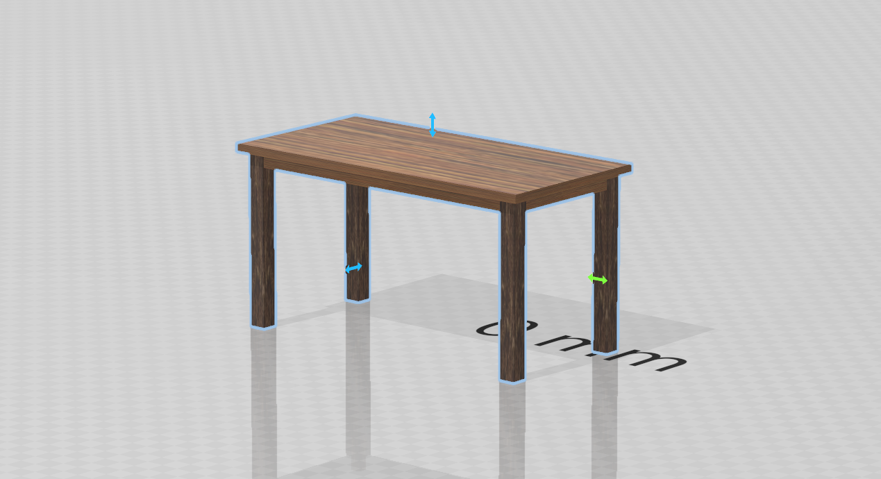 Free STL file Simple Table 🏠 ・3D printing design to download・Cults